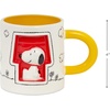 Hallmark Peanuts Ceramic Mug, 16 oz. (Great Pumpkin Scene) for Kids, Fans, Collectors(Peanuts Sculpted Mug)