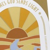 Hallmark Religious Birthday Card from Us (Sometimes God Sends Light) for Friend, Teacher, Sibling