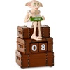 Hallmark Harry Potter Perpetual Calendar with Sound, 5.25″ (Dobby on Suitcases) Desk Accessory Gift for Graduate, Boss, Fans, Christmas, Birthdays