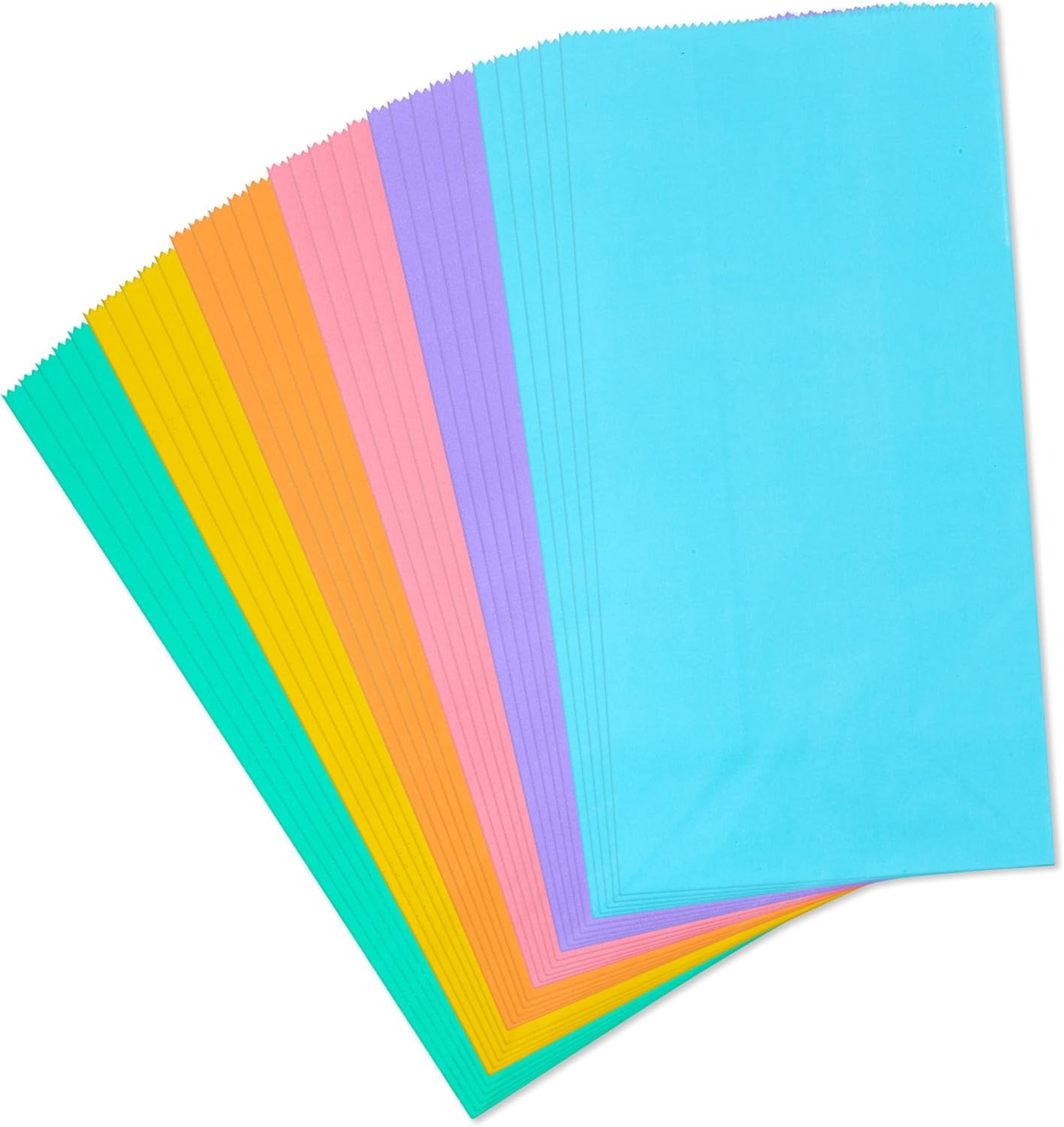 image:imageHallmark Easter and Spring Party Favor and Wrapped Treat Sacks 30 Bags Blue Green Purple Pink Orange Yellow for Kids Birthdays Baby ShowersPastel Assortment