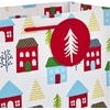 Hallmark 6″ Small Pink and Green Holiday Gift Bags (5 Bags: Fa La La, Pink, Green, Red Plaid) for Kids, Teachers, Coworkers, Party Favors, Gift Cards(Merriest Christmas)