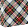 Hallmark Classic Plaid Gift Bag Assortment (8 Bags: 3 Small 6″, 3 Medium 9″, 2 Large 13″) Traditional Tartan Red, Green, Blue and White Plaids for Christmas, Father’s Day, Birthdays(Assorted Tartan)