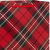 Hallmark Classic Plaid Gift Bag Assortment (8 Bags: 3 Small 6″, 3 Medium 9″, 2 Large 13″) Traditional Tartan Red, Green, Blue and White Plaids for Christmas, Father’s Day, Birthdays(Assorted Tartan)