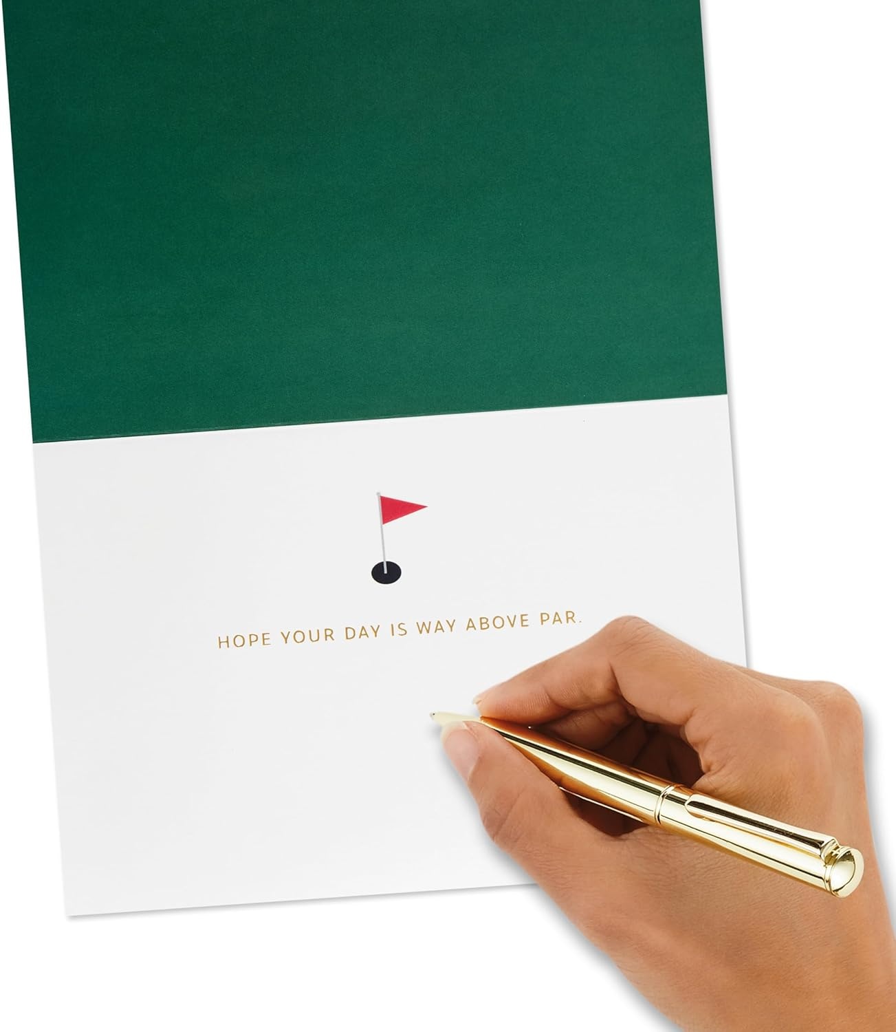 image:imageHallmark Signature Fathers Day Card Way Above Par Golf Putting Green for Dad Grandpa Uncle Brother GolferWay Above Par