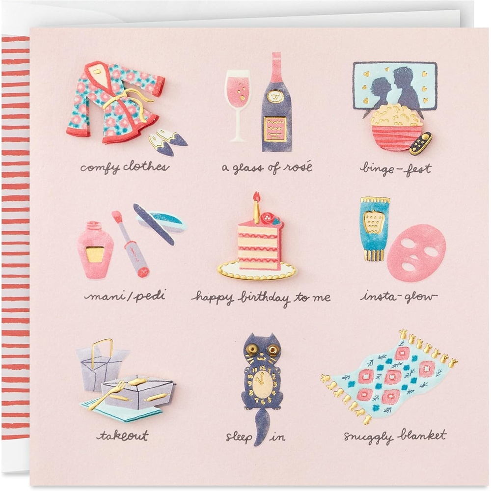 image:imageHallmark Signature Romantic Birthday Card Youre My Cherry on Top Ice Cream Cones on Mint GreenPerfect Birthday