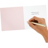 Hallmark Signature Romantic Birthday Card (You’re My Cherry on Top) Ice Cream Cones on Mint Green.(Perfect Birthday)