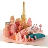 Hallmark Love Pop Up Card (Eiffel Tower) Signature Paper Wonder 3D Card for Anniversaries, Romantic Birthday, Sweetest Day