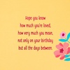 Hallmark Birthday Card for Dad (You’re Loved and Appreciated) Mountain Landscape(How Much You’re Loved)
