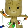 Hallmark Christmas Ornament, Marvel Guardians of The Galaxy Groot with String Lights Ornament, Gifts for Marvel Fans