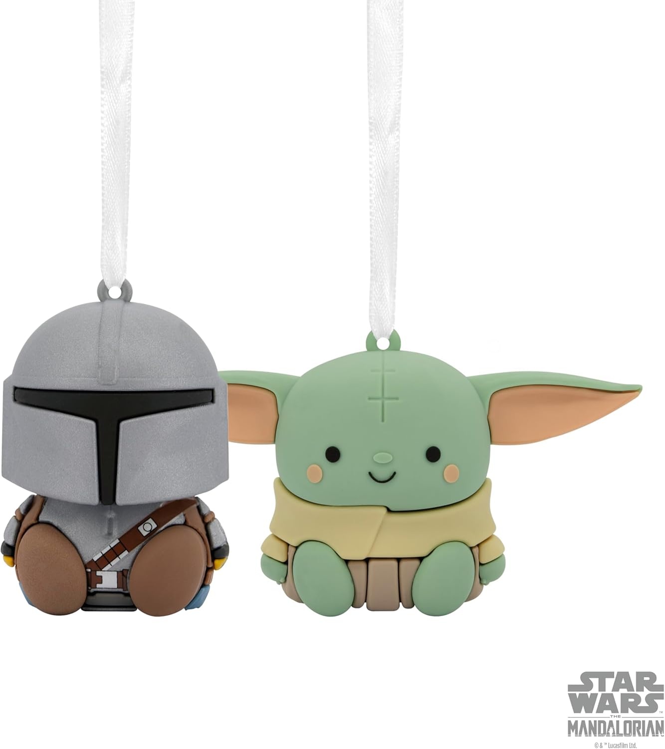 image:imageHallmark Christmas Ornaments Better Together Star Wars The Mandalorian and Grogu Magnetic Ornaments Set of 2 Gifts for Star Wars Fans