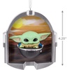 Hallmark Christmas Ornament, Star Wars: The Mandalorian Grogu Funko POP! Ornament with Lenticular Dimension, Gifts for Star Wars Fans