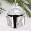 Hallmark Christmas Ornament, Star Wars: The Mandalorian Helmet Ornament, Blown Glass, Gifts for Star Wars Fans
