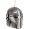 Hallmark Christmas Ornament, Star Wars: The Mandalorian Helmet Ornament, Metal, Gifts for Star Wars Fans