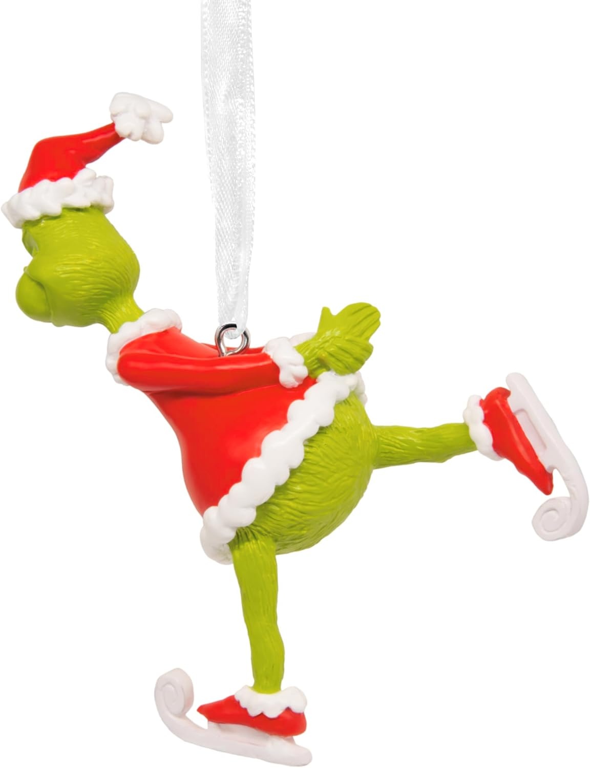 image:imageHallmark Christmas Ornament Dr Seusss How the Grinch Stole Christmas Grinch Ice Skating Ornament Gifts for Dr Seuss Fans