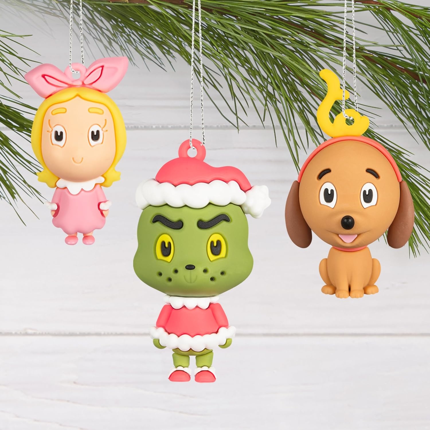 image:imageHallmark Countdown Calendar Box with 12 Mini Ornaments Dr Seusss How the Grinch Stole Christmas Countdown Calendar and Miniature Ornaments Gifts for Dr Seuss Fans