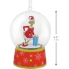 Hallmark Christmas Ornament, Dr. Seuss’s How the Grinch Stole Christmas! Musical Snow Globe Ornament with Motion, Gifts for Dr. Seuss Fans