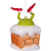 Hallmark Christmas Ornament, Dr. Seuss’s How the Grinch Stole Christmas! Grinch in Chimney Ornament, Blown Glass, Gifts for Dr. Seuss Fans
