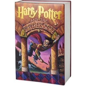 Hallmark Harry Potter Sorcerer’s Stone Book Light-up Table Topper, 8.6″, Porcelain Decoration, Gift for Christmas, Birthdays, Fans, Collectors