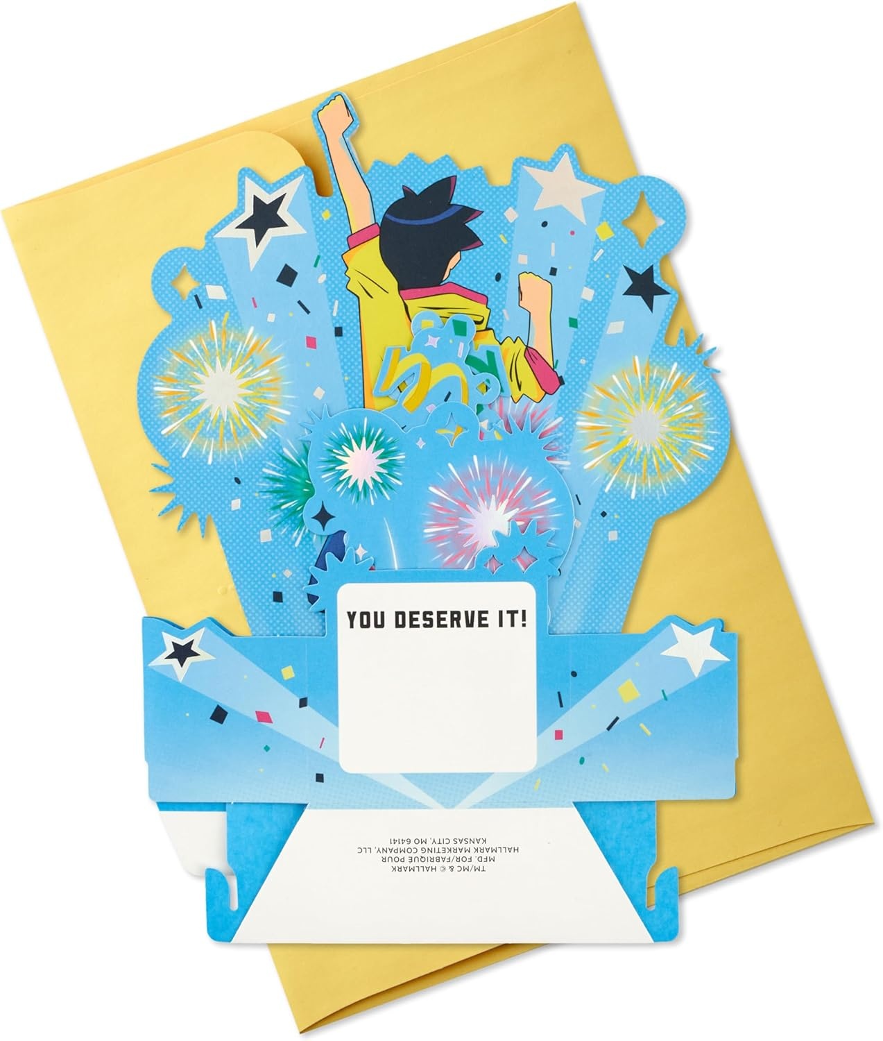 image:imageHallmark Paper Wonder Anime PopUp Card Celebrating You for Birthdays Graduations Congrats