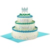 Blue and Green Confetti