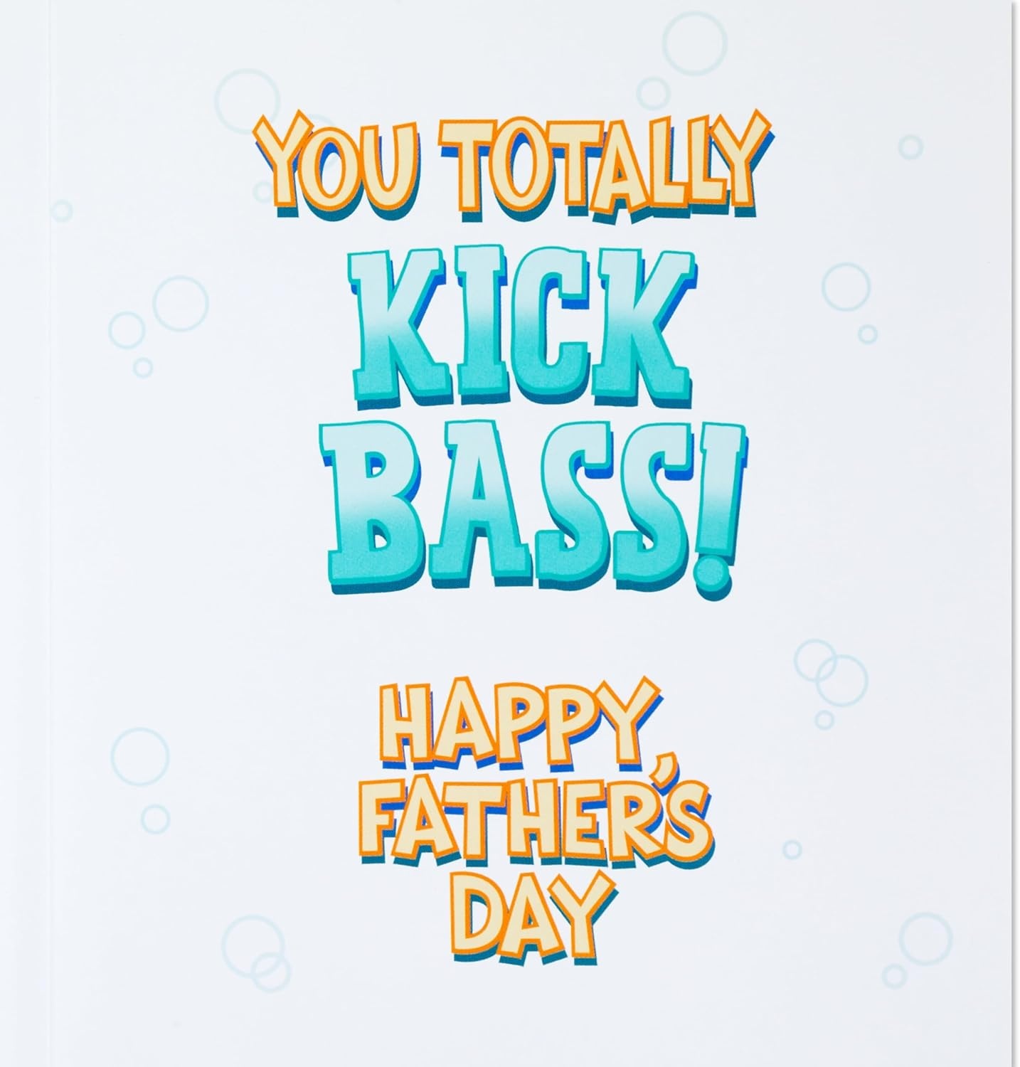 image:imageHallmark Funny Fathers Day Card With Sound and Light You Totally Kick Bass Fishing Puns and Dad JokesYou Totally Kick Bass