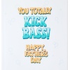 Hallmark Funny Father’s Day Card With Sound and Light (You Totally Kick Bass) Fishing Puns and Dad Jokes(You Totally Kick Bass)