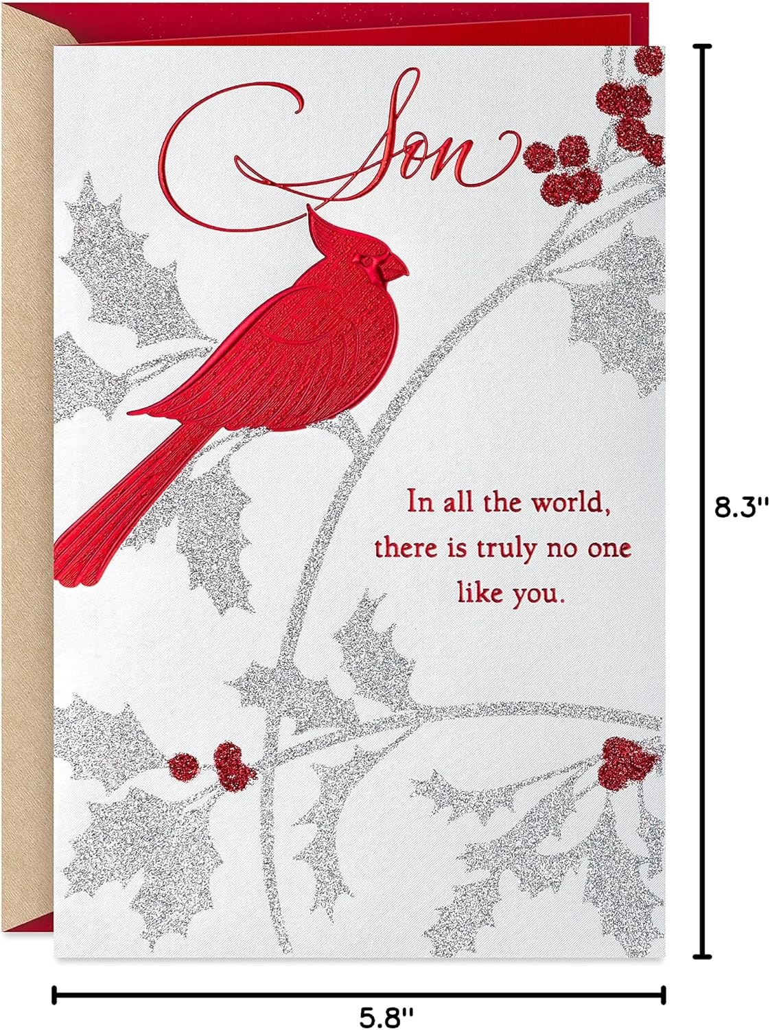 image:imageHallmark Christmas Card for Son CardinalCardinal
