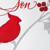 Hallmark Christmas Card for Son (Cardinal)(Cardinal)