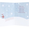 Hallmark Christmas Card for Son (Cardinal)(Deer with Lights and Bird)