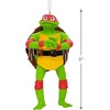 Hallmark Teenage Mutant Ninja Turtles: Mutant Mayhem Leonardo Christmas Ornament, Blown Glass(Raphael)