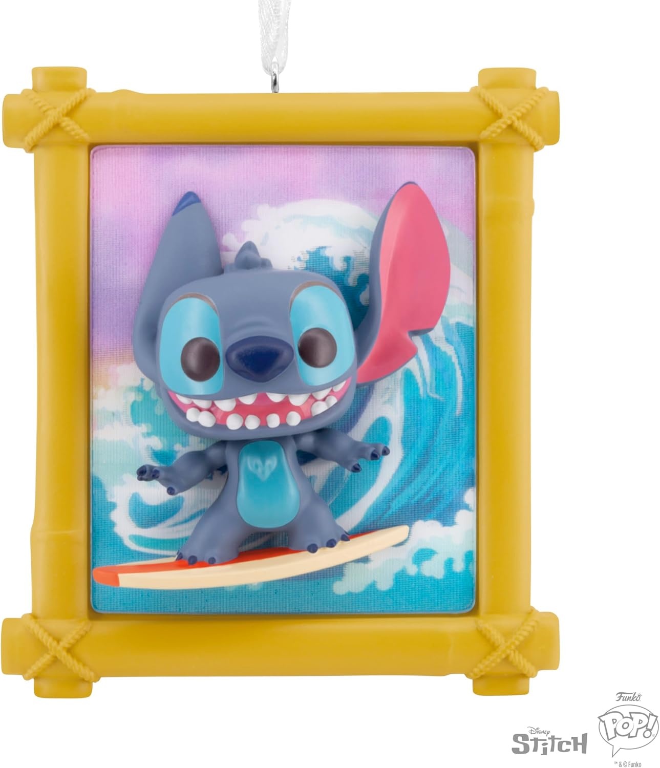 image:imageHallmark Christmas Ornament Disney Lilo amp Stitch Funko POP Ornament with Lenticular Dimension Gifts for Disney Fans
