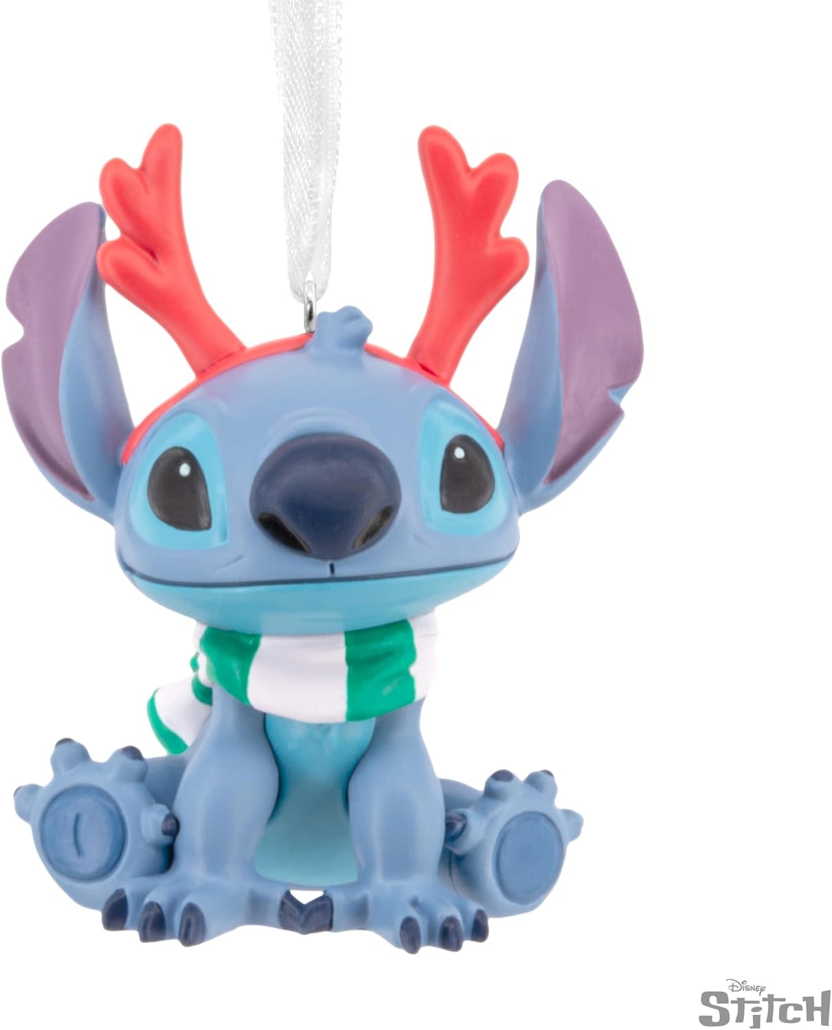 image:imageHallmark Christmas Ornament Disney Stitch with Red Antlers Ornament Gifts for Disney Fans