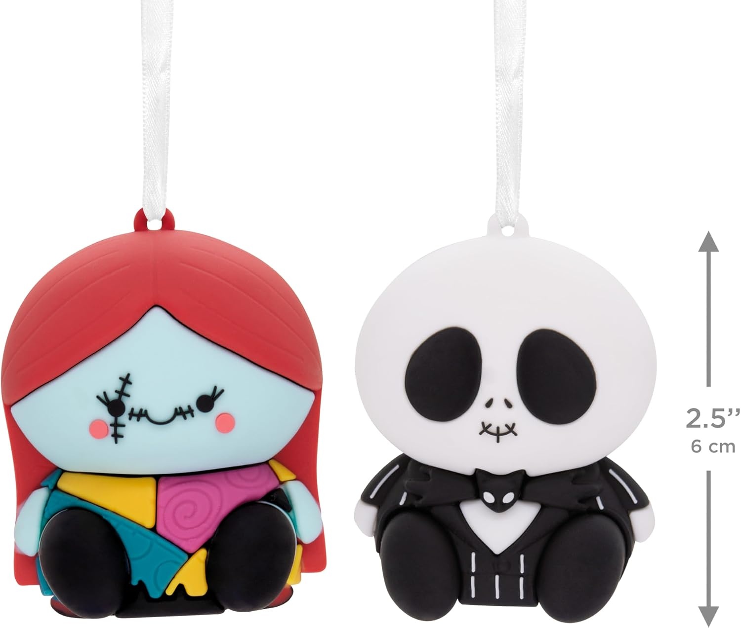 image:imageHallmark Christmas Ornaments Better Together Disney Tim Burtons The Nightmare Before Christmas Jack and Sally Magnetic Ornaments Set of 2 Gifts for Disney Fans