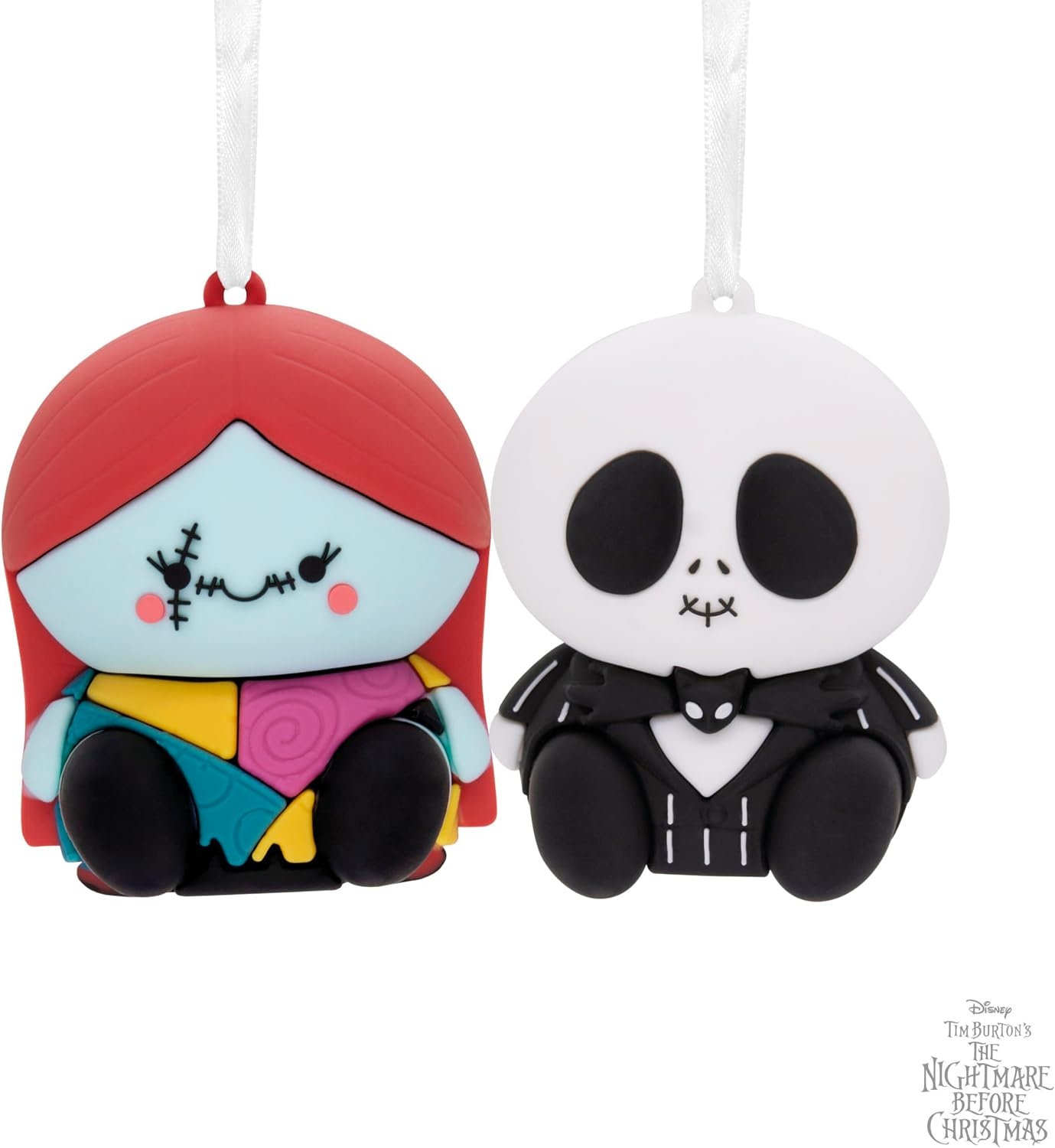 image:imageHallmark Christmas Ornaments Better Together Disney Tim Burtons The Nightmare Before Christmas Jack and Sally Magnetic Ornaments Set of 2 Gifts for Disney Fans