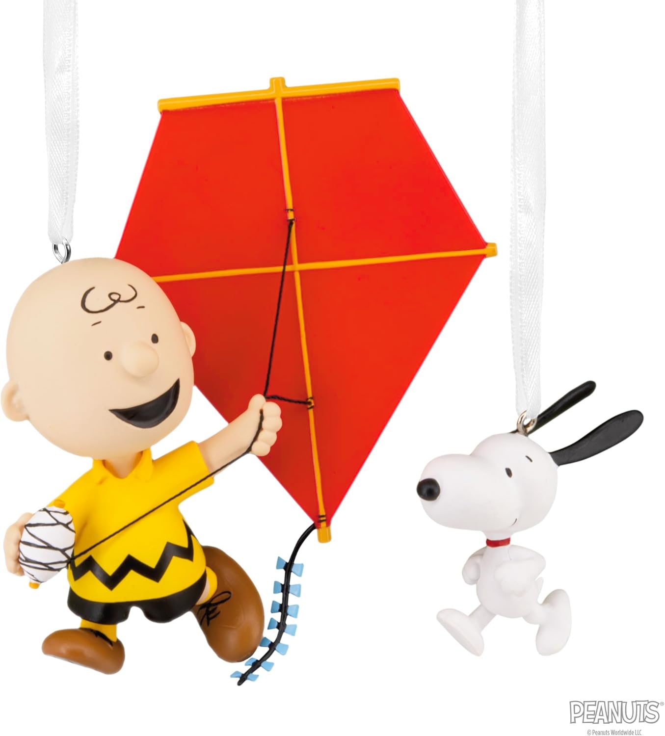 image:imageHallmark Christmas Ornaments Peanuts Charlie Brown and Snoopy Ornaments Set of 2 Gifts for Peanuts Fans