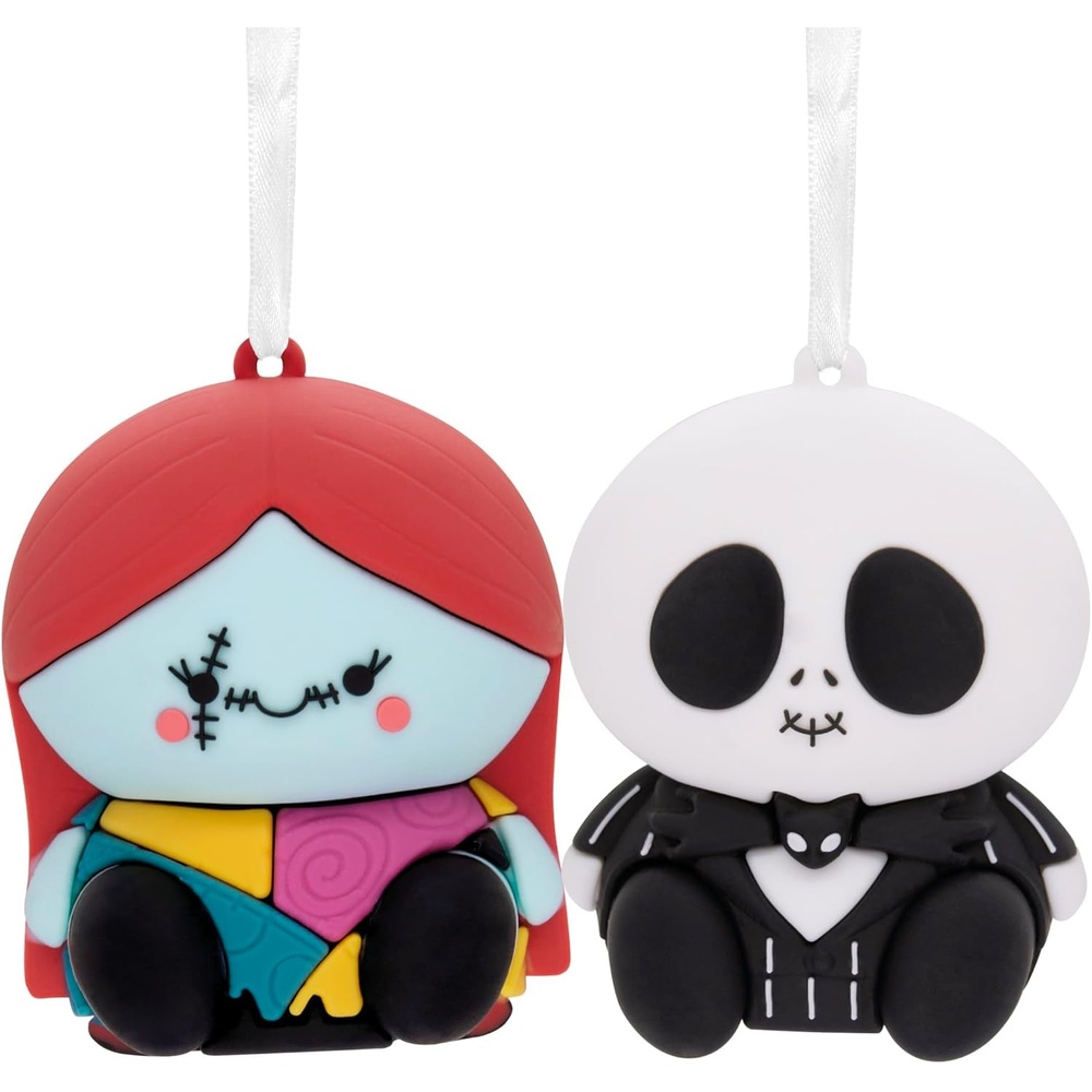 image:imageHallmark Christmas Ornaments Better Together Disney Tim Burtons The Nightmare Before Christmas Jack and Sally Magnetic Ornaments Set of 2 Gifts for Disney Fans