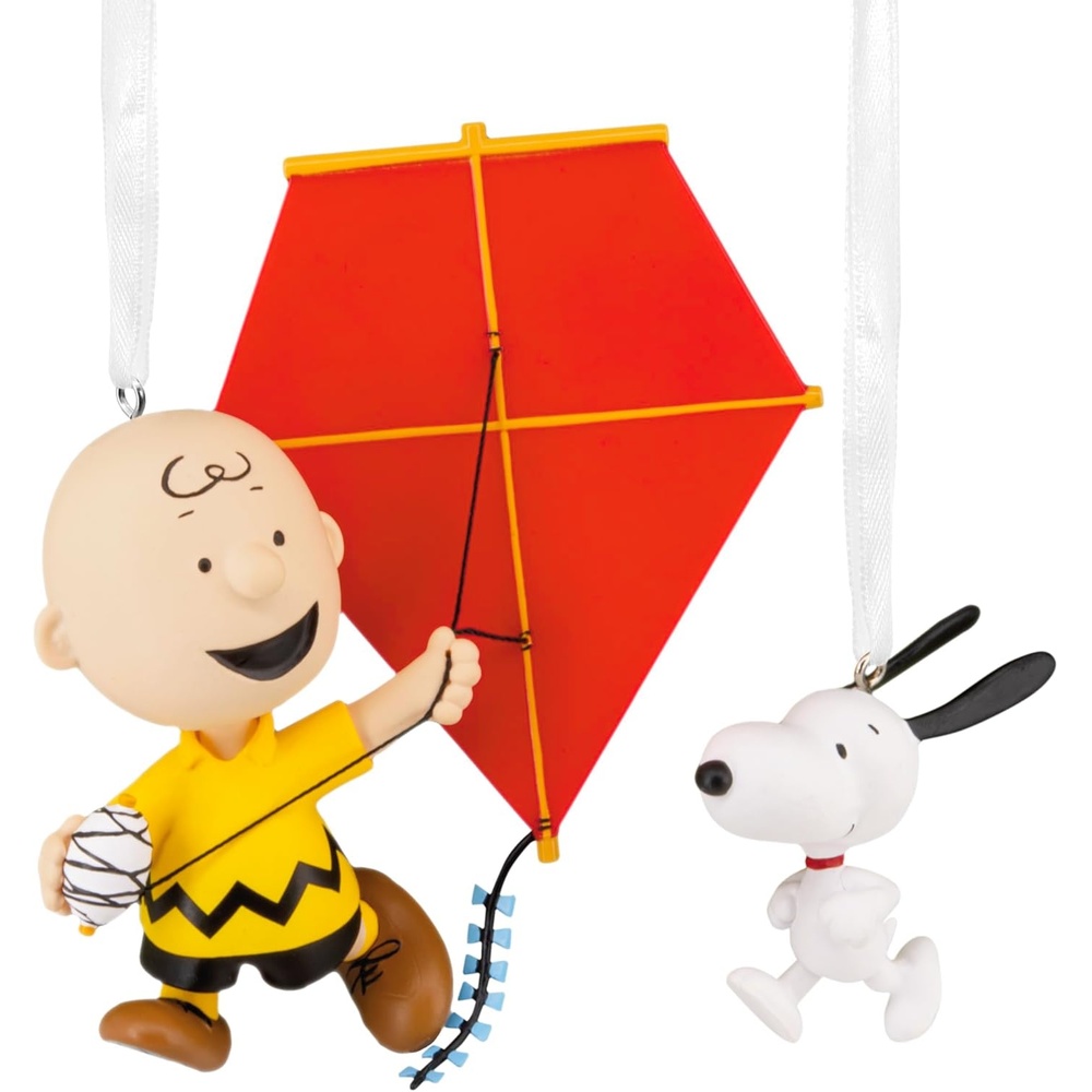 image:imageHallmark Christmas Ornaments Peanuts Charlie Brown and Snoopy Ornaments Set of 2 Gifts for Peanuts Fans