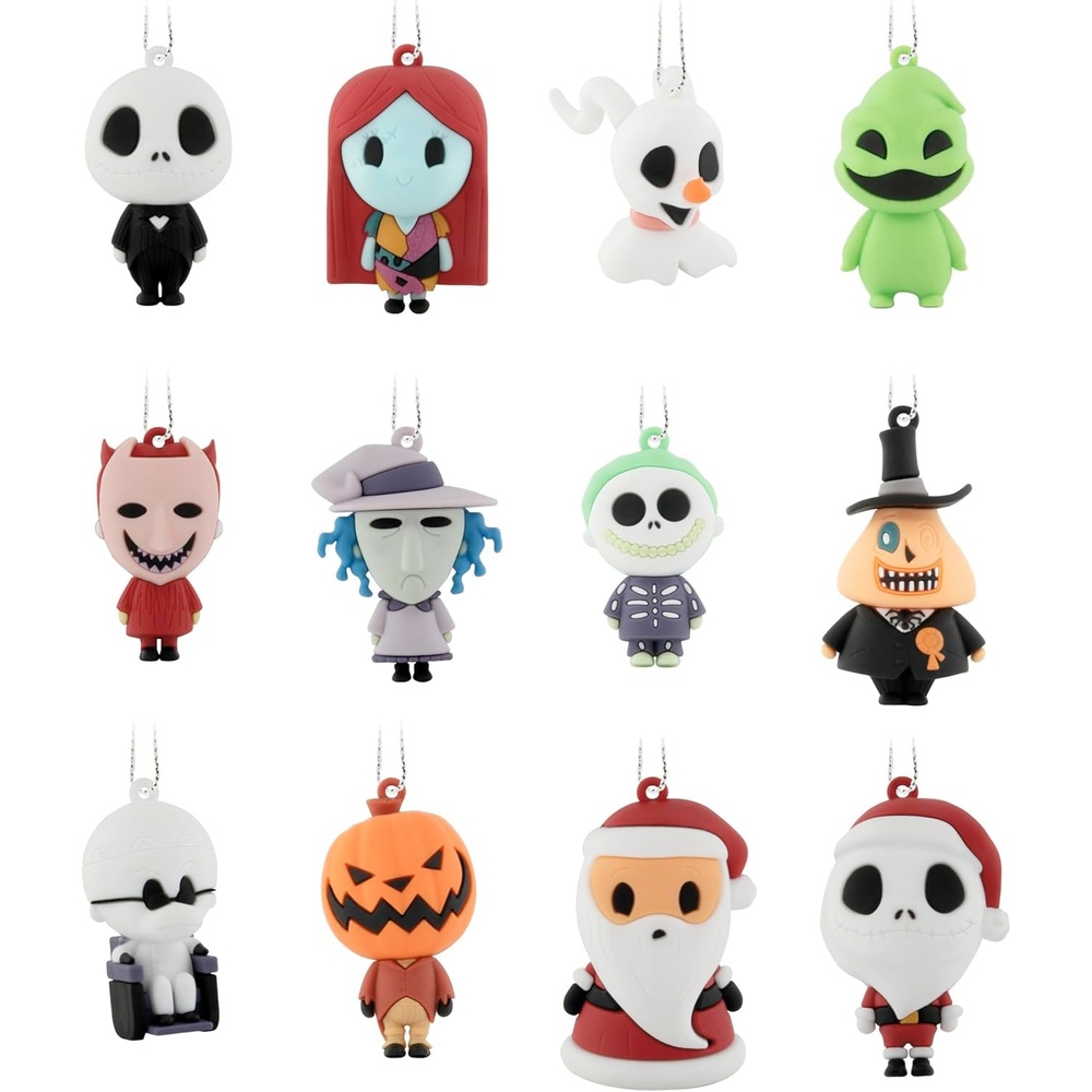 image:imageHallmark Countdown Calendar Box with 12 Mini Ornaments Disney Tim Burtons The Nightmare Before Christmas Countdown Calendar Box with 12 Mini Ornaments Gifts for Disney Fans
