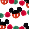 Hallmark Christmas Garland, Disney Mickey Mouse Ears Garland, 72″, Fabric, Gifts for Disney Fans