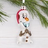 Hallmark Christmas Ornament, Disney Frozen Holiday Olaf Ornament, Blown Glass, Gifts for Disney Fans