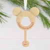 Hallmark Christmas Ornament, Disney Mickey Mouse Baby’s First Christmas Rattle Ornament, Gifts for Disney Fans
