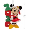 Hallmark Christmas Ornament, Disney Minnie Mouse 2026 Ornament, Gifts for Disney Fans