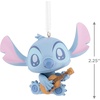 Hallmark Christmas Ornament, Disney Stitch with Guitar Ornament, Gifts for Disney Fans