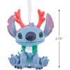 Hallmark Christmas Ornament, Disney Stitch with Red Antlers Ornament, Gifts for Disney Fans