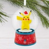 Hallmark Christmas Ornament, Pokémon Pikachu Musical Snow Globe Ornament with Motion, Gifts for Pokémon Fans