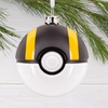 Hallmark Christmas Ornament, Pokémon Ultra Ball Ornament, Blown Glass, Gifts for Pokémon Fans