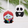 Hallmark Christmas Ornaments, Better Together Disney Tim Burton’s The Nightmare Before Christmas Jack and Sally Magnetic Ornaments, Set of 2, Gifts for Disney Fans