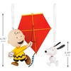 Hallmark Christmas Ornaments, Peanuts Charlie Brown and Snoopy Ornaments, Set of 2, Gifts for Peanuts Fans