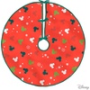 Hallmark Christmas Tree Skirt, Disney Mickey Mouse Ears Tree Skirt, 48″, Fabric, Gifts for Disney Fans