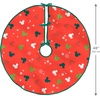Hallmark Christmas Tree Skirt, Disney Mickey Mouse Ears Tree Skirt, 48″, Fabric, Gifts for Disney Fans